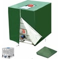 thumbnail image 1 of Funda protectora para IBC para todo tipo de clima, tela Oxford 420D resistente al agua, a prueba de polvo y rayos UV para tanques de agua al aire libre de 1000 l, prevención de algas, correas, 1 of 5