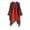 Red, variant on WJSX Winter Savings Clearance! Womens Solid Color Shawl Warm Collar Tassel Solid Color Knitted Cape Shawl and Wraps Black