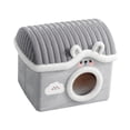 thumbnail image 3 of S SERENABLE Lit pour Chaton Cachette pour Chats d'Intérieur Coussin d'Hiver Lavable Lit pour Animaux m, 3 of 9