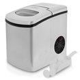 thumbnail image 1 of NutriChef Upgraded Digital Portable Ice Maker Machine - Heavy Duty Electric Stainless Steel Stain Resistant Countertop and Built in Freezer Over Sized Bucket w/ LED Light Easy Touch Button PICEM25, 1 of 9