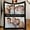 3 Photos, variant on Custom Blanket with Picture Text Personalized Photos Blanket Gifts for Adult Kid Girlfriend Boyfriend Christmas Halloween Fathers Mothers Valentines Day