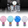 thumbnail image 6 of Crystal Acrylic Gear Shifter Knob With 3 Adapters Ergonomic Design For Manual Automatic Transmission Vehicles, 6 of 9