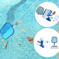thumbnail image 1 of Deluxe Swimming Pool Cleaning Kit with SpaPool Vacuum Cleaner,Semi-deep Skimmer Net & Adjustable Pole,Ideal for Cleaning above Ground Pools, Inflatable Pool, 1 of 9