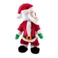 thumbnail image 3 of Muñeco de Papá Noel, figura musical musical de Navidad, decoración, funciona con pilas, movimiento móvil, cadera, juguete para niños, regalo Inevent HA008655-00B, 3 of 7