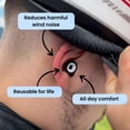 thumbnail image 2 of YSTIANN 2 Set Motorcycle Ear Plugs Reduce Wind Noise & Sleeping Noise Cancelling, 27dB Protection Against Snoring, Reusable Silicone Washable to Prevent Ear Ringing WJ85-2784, 2 of 8