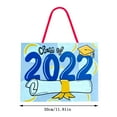 thumbnail image 3 of TIMIFIS Home Decor New Graduation Season Square Graduation Wooden Pendant Ornament DecorFall, 3 of 6