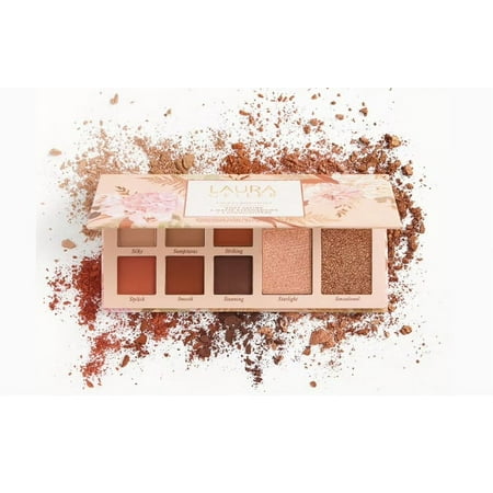 Laura Geller Soft Satins 6 Matte Eyeshadows + 2 Highlighters