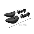 thumbnail image 2 of Plastic Adjustable Length Men Shoe Tree Shoe Stretcher Boot Holder Organizers Boot Holder Support Practical Shoes Shape Keeper with Tension Spring Coil for Most Shoes (2 Pcs), 2 of 9