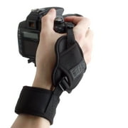 Professional Digital Film DSLR Camera Hand Grip Strap with Metal Plate by USA Gear - Works With Canon , Nikon , Olympus and More Cameras