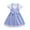 Sky Blue, variant on Landzoo One Girls Dresses Casual Party Play Blue Plaid Shoulder Strap Elastic Waist Comfortable Outfit For Toddler Kids Age 3-10 Years Beautiful Cute Cozy Girl's Dress 7-8 Years