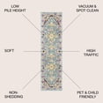 thumbnail image 4 of JONATHAN Y MODERN PERSIAN 2 x 8 Runner Rug, Brooklyn Geometric Medallion - Blue/Multi, MDP207E-28, 4 of 10