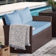 thumbnail image 6 of Thy-Hom Vital Loveseat, Dark Brown Wicker, 6 of 11
