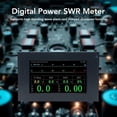 thumbnail image 3 of Medidor De Onda Estacionaria, Batería De 3,7 V 4000 MAh Medidor De Potencia SWR Conector Digital UHF Pantalla Táctil IPS 0,5-200 W 1-99,9 Rango 1,8-54 Mhz Para Medición De, 3 of 7