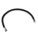 thumbnail image 3 of de cuero negr hombre con hebil de acero inoxidable Moda 5mm Sunnimix Pulsera trenzada de la PU, 3 of 8