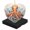 AX0011, variant on Funny Christmas Ornament,Realistic Illustration Of Adult Polar Bear,Xmas Heart-Shaped Ceramic Pendant