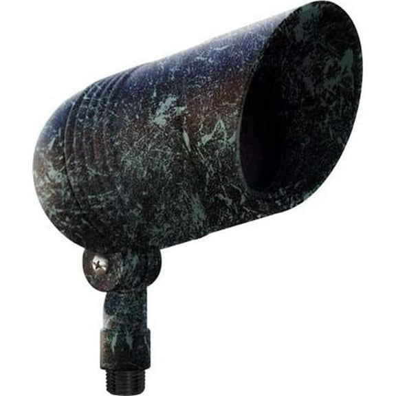 Dabmar Lighting LV202-L3-27K-VG 12V 2-Pin LED 3W 27K Hood Powder Coated Cast Aluminium Spot Light, Verde Green