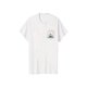 thumbnail image 1 of [Cotton Graphic Tee] 100% Cotton Women's Retro Graphic Tee | Short Sleeve, Round Neck, White Casual Summer Top, Breathable & Comfortable for outdoor activities, Tropical Palm Tree & Sun Desig, 1 of 6