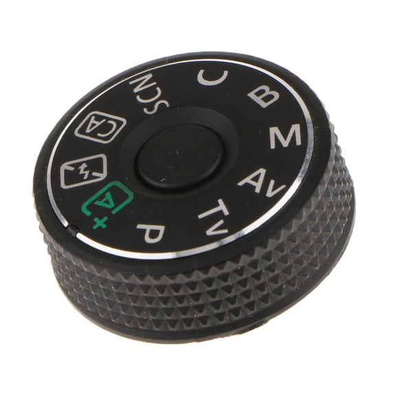 For Canon 70D Function Dial Mode Button Replacement Durable Plastic, Easy Fix for Buttons Repair TAPDRA Accessories