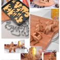 thumbnail image 5 of Cupcake Decorating Kit Christmas Cookie Set Home Decoration 3D Christmas House Silver 17x10x2.4cm 18Pcs, 5 of 5