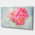 thumbnail image 3 of Design Art - Pivoines Roses dans un Vase Blanc, 3 of 3
