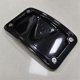 thumbnail image 4 of Black Curved Laydown License Plate Bracket for Harley Fat Bob Super Glide Dyna, 4 of 5