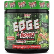 Psycho Pharma Edge of Insanity - Workout Powder for Focus, Strength, Energy (Jungle Juice), 50 Servings