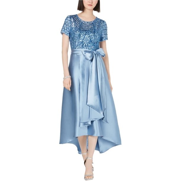 Vestido de Lentejuelas R&M Richards para Mujer Azul 12
