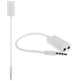 thumbnail image 2 of ruhuadgb 3.5mm 1 Male To 2 Female Audio Headphone Splitter Cable Adapter For iPhone MP3, 2 of 4