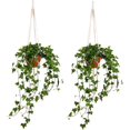 thumbnail image 1 of Fake Hanging Plant, Bohemian Home Decor With Easy To Care For Artificial Plants, Attractive Decor For Indoor Outdoor Use, 1 of 5