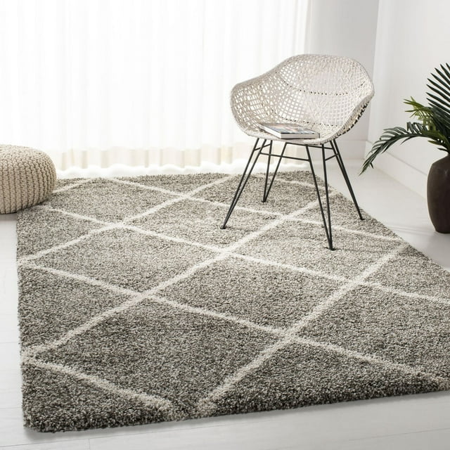 Safavieh Hudson Amias Tapis Géométrique Shag