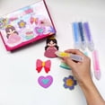 thumbnail image 4 of Handmade Bead Painting Kit for Kids, DIY Gem Art Stickers Set, Cartoon Princess Educational Craft Toy for Beginners, Fun Christmas Gift, 4 of 8