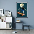 thumbnail image 7 of Diamond Art Kit for Adults, Skeleton Skateboarding Fun Art Diamond Painting for Adults Beginners, DIY Diamond Art Painting Kits, 5D Diamond Painting Crafts for Home Decor 12x16 Frameless, 7 of 7