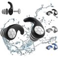 thumbnail image 1 of 3 Paires de Bouchons d'Oreilles Étanches pour Adultes, Bouchons d'Oreilles en Silicone Réutilisables, Protection des Oreilles pour Surf, Plongée, Piscine, 1 of 5