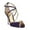 Purple, variant on XYD Women Peep Toe Crisscross Ankle Strap Buckle Sandals Stiletto High Heels Fashion Two-toned Party Dress Pumps Size 11 Black
