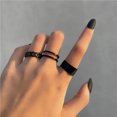 thumbnail image 1 of Silver Color Crystal Rings Set for Women, Cubic Zirconia Moon Arrow Flower Heart Finger Wedding Rings, Female Fashion Jewelry 18138, 1 of 6
