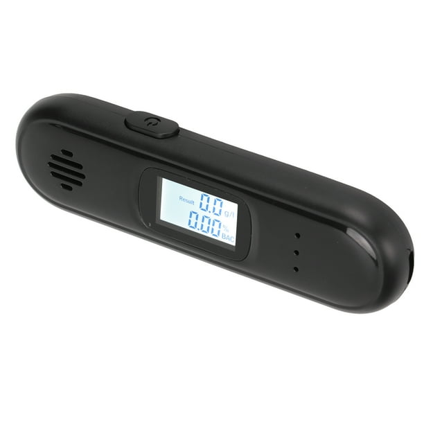 Detector de alcohol, probador de alcohol sin contacto, analizador de alcohol, alcoholímetro portátil, acabado de lujo