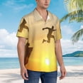 thumbnail image 2 of Lsque Welcome Merry Christmas In 2025 pattern Hawaiian Shirt for Men, Unisex Summer Beach Casual Short Sleeve Button Down Shirts-Medium, 2 of 9