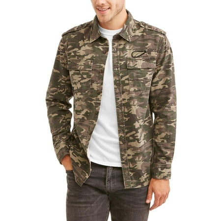 Coat Black Short Sleeve Buttons - Men's Long Sleeve Military Shirt Jacket