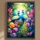 thumbnail image 1 of Cuadros Decorativos Pintura de diamante 5D DIY completo redondo taladro pavo real Kit decoración del hogar arte artesanal Wdftyju  embutido en tela, 1 of 7