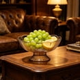 thumbnail image 5 of Modern Decorative Fruit Drainage Basket, Tiered Candy Serving Tray for Tabletop Organization, Stylish Snack and Dried Nut Platter for Home Use, SouMaox, 5 of 8