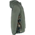 thumbnail image 3 of I5 Apparel  Hooded Windbreaker Rain Jacket with Camo Side Panel (Men), 3 of 4