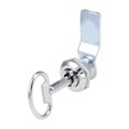 thumbnail image 3 of Unique Bargains Tubular Cam Locks 22mm Cylinder Dia 52mm Long Cam Slotted Key 4Pcs, 3 of 5