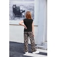 thumbnail image 3 of Conjunto de ropa Arshiner para niñas, 2 piezas, leopardo de 8 a 9 años, 3 of 7