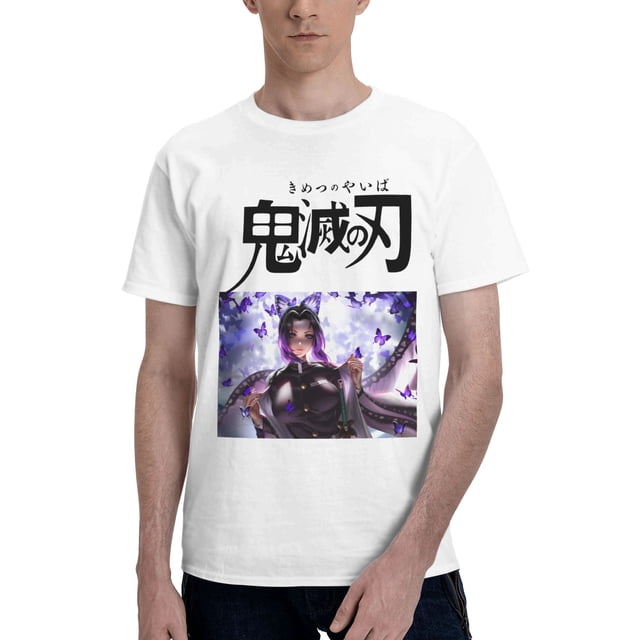 Camiseta de Manga Corta para Hombres Kimetsu no Yaiba