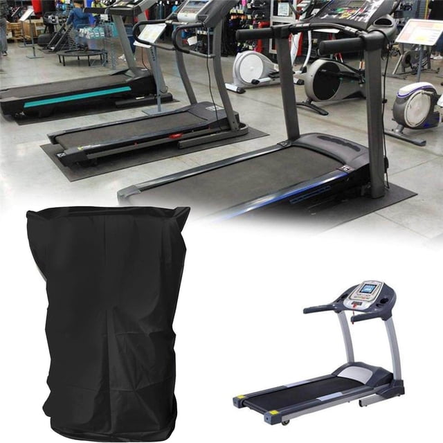 Housse de Tapis Roulant Abri pour Machine de Course Étui Imperméable Noir_110x95x160cm