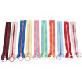 thumbnail image 1 of Resin Zippers, Close End Handcraft Zipper Colorful 10pcs Handcraft  For Household, 1 of 8