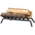 thumbnail image 4 of Country Living 22 in Black Steel Fireplace Log Grate – Heavy-Duty Log Holder, 4 of 4