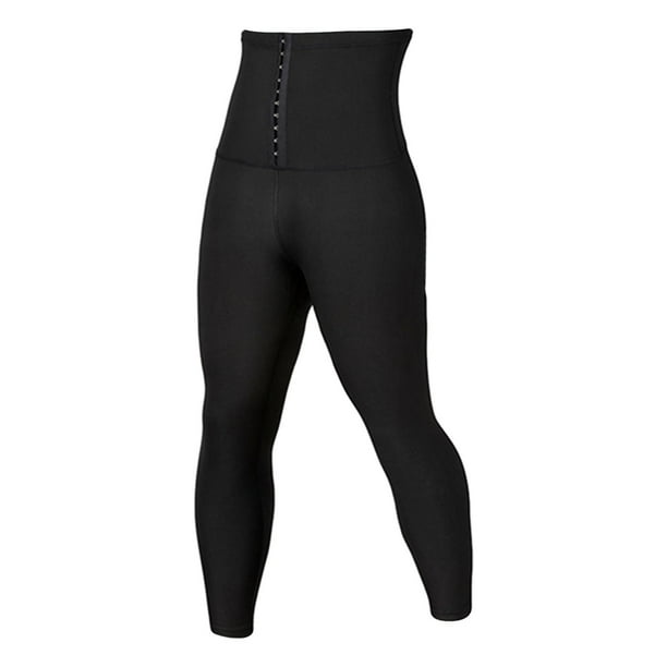 Fitness Pantalones Body Shaper Sauna Adelgazamiento Leggings Para Gimnasio Yoga S O M Sunnimix Pantalones de sauna de fitness