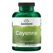 Swanson Cayenne 450 mg 300 Capsules