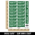 thumbnail image 2 of Priority Mail Service Expedited Running Person Sticker Set - Dark Green - Matte Finish - 2.00" Large, 2 of 7
